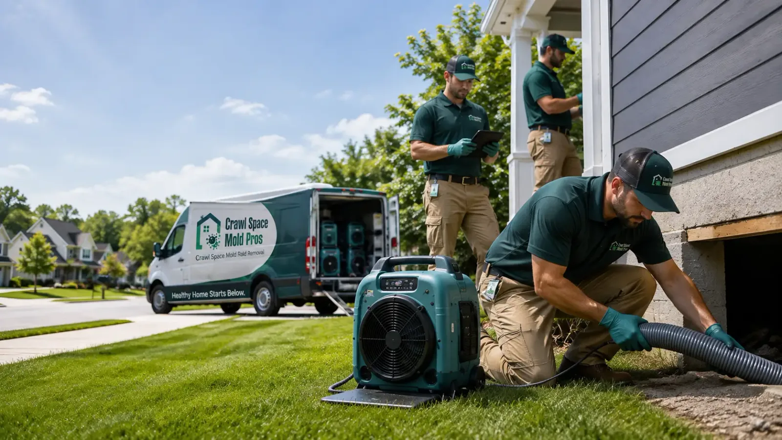 Crawl Space Mold Removal in Saddle Brook, NJ